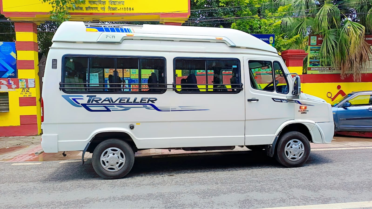 Tempo Traveller 9 Seater